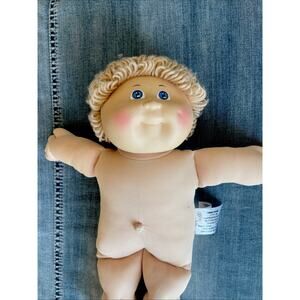 Vintage Cabbage Patch Doll Eyes Dimples Xavier Roberts Stamped 78/82 80s Prelove